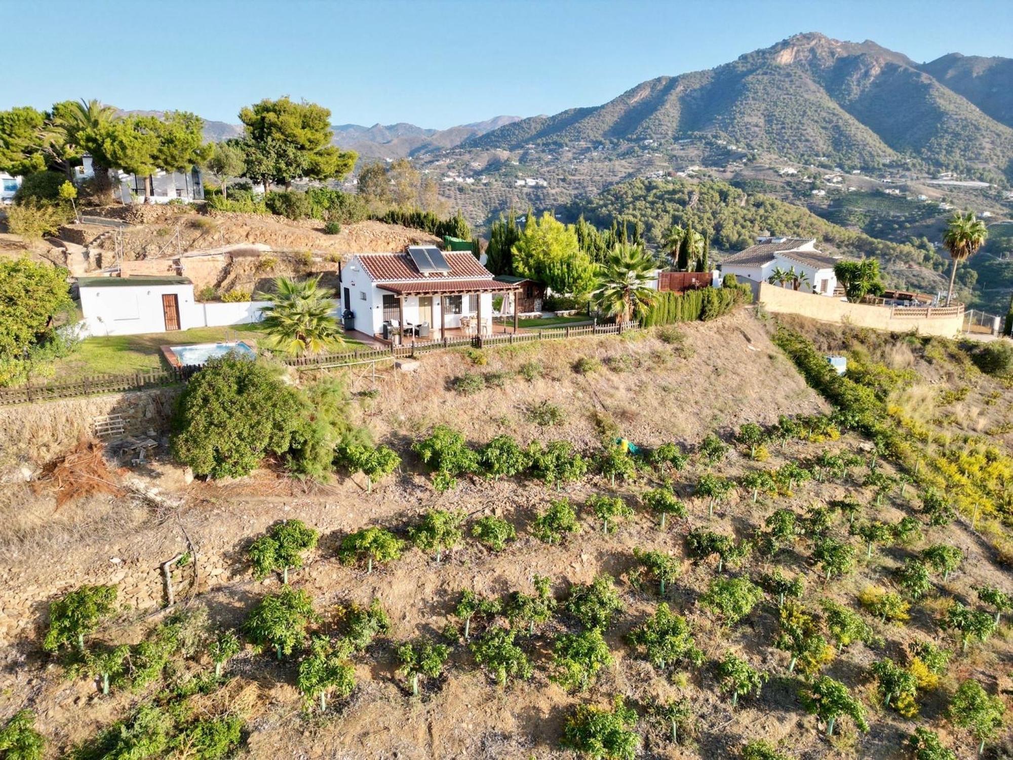 Vela Luka Frigiliana Villa Bagian luar foto
