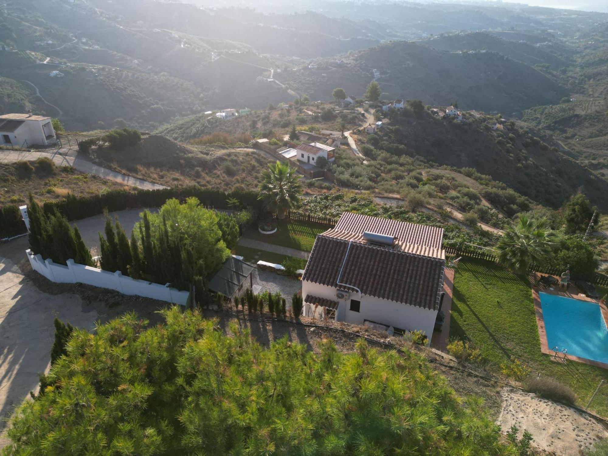 Vela Luka Frigiliana Villa Bagian luar foto