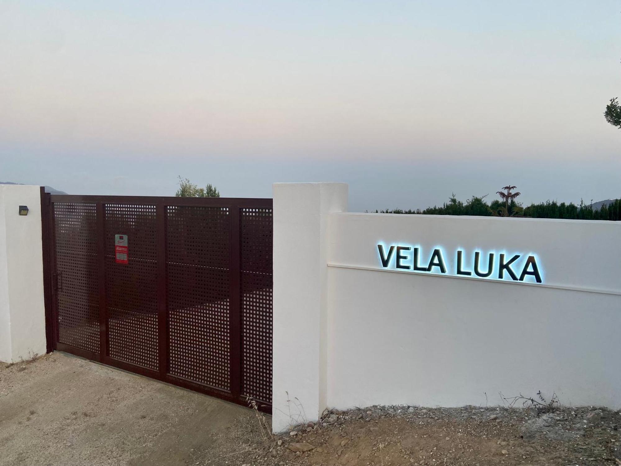 Vela Luka Frigiliana Villa Bagian luar foto