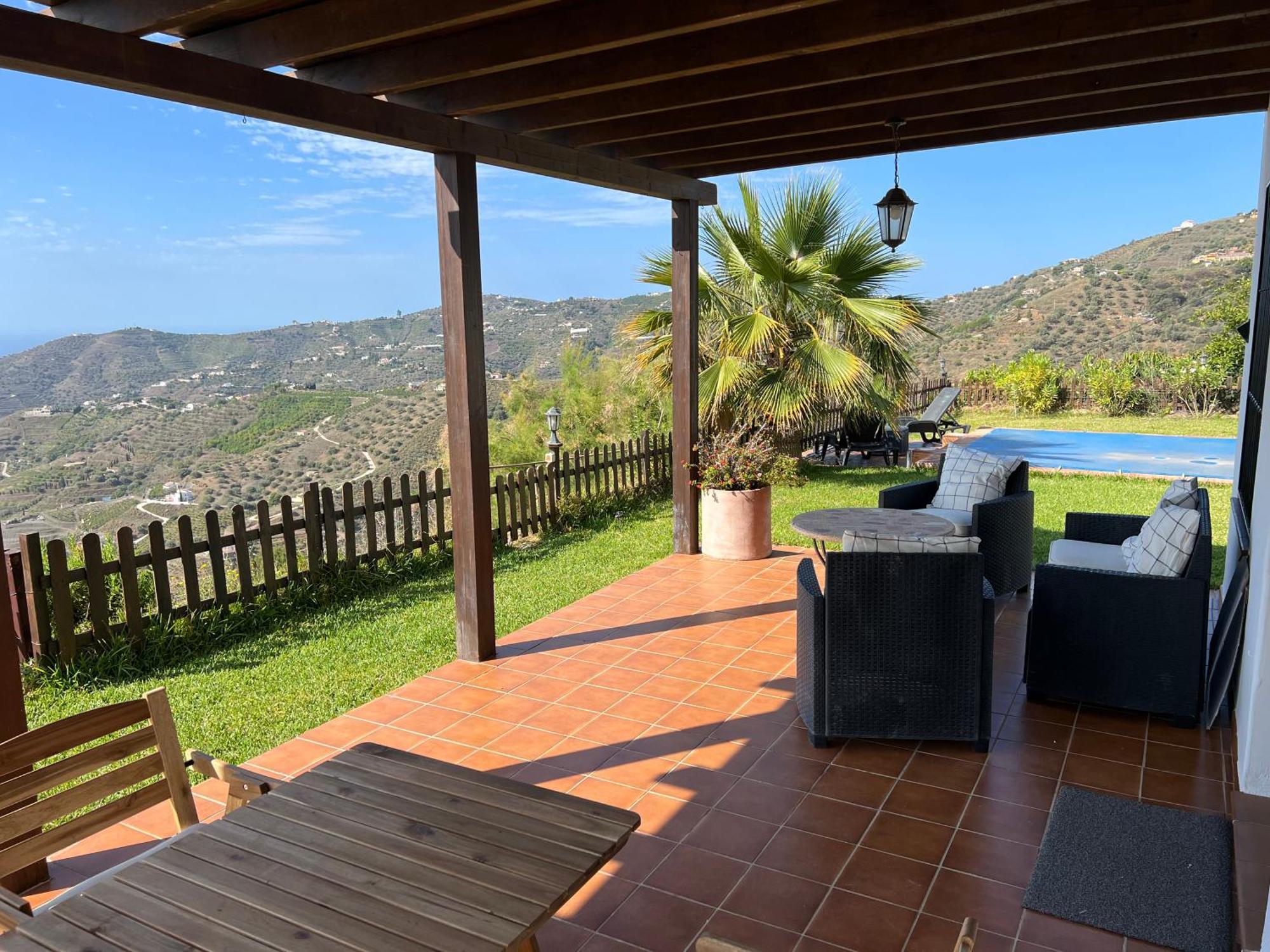 Vela Luka Frigiliana Villa Bagian luar foto