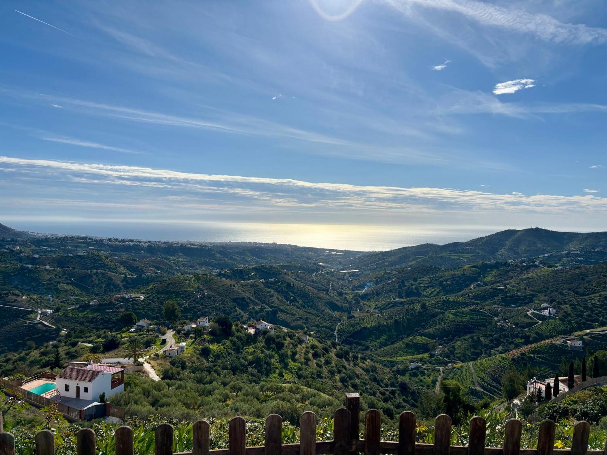 Vela Luka Frigiliana Villa Bagian luar foto